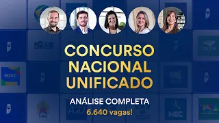 Concurso Nacional Unificado - Edital CNU publicado com 6.640 vagas!