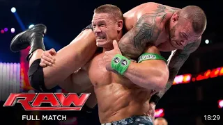 FULL MATCH - John Cena vs. Randy Orton: Raw, Feb. 10, 2014