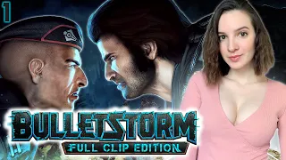 ПЕРВЫЙ ВЗГЛЯД на BULLETSTORM | Полное Прохождение БУЛЛЕТШТОРМ на Русском | Стрим | Обзор | Начало