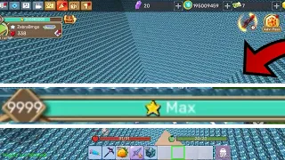 Aku menaikkan level pulau skyblock ku sampai max!-(Blockman Go)