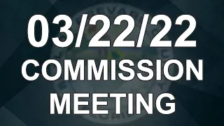 03/22/2022 - Brevard County Commission Meeting