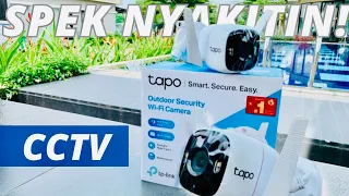 CCTV TAPO C320WS‼️ TUTORIAL CARA PASANG APLIKASI KAMERA OUTDOOR TP-LINK REVIEW & UNBOXING | INSTALL