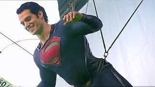 Stunts & VFX Superman vs Zod 'Man of Steel' Behind The Scenes [+Subtitles]