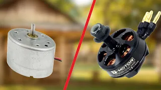 DIY A Powerful Brushless Motor from DC Brushed Motor