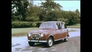 Renault 4  - publicité africaine 1965