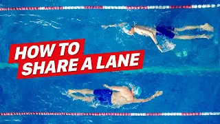 The RIGHT Way to Share a Swim Lane!