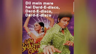 Dard E disco (remix).(song) [From "om shanti om "]||#Song #Music #Entertainment #love #hitsong