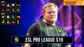 Передмова до ESL Pro League Season 19 (групи А і В) | CS2