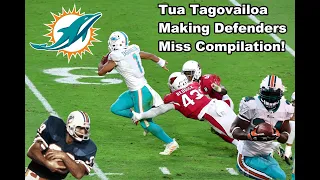 Tua Tagovailoa Making Defenders Miss Compilation (Best Rushing Plays)