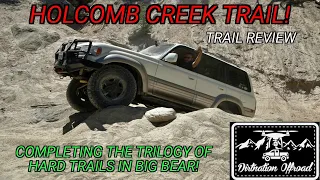 One of the funnest rock crawling trails in Big Bear! Holcomb Creek Trail Review!