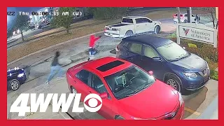 Raw: Gunmen ambush man going to work in New Orleans