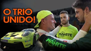 ACIDENTE FEIO E MUITA LUTA EM INTERLAGOS! Os Barrichellos na final da Porsche Cup Endurance