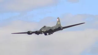 Boeing B-17 Flying Fortress, 'Sally B'  -  Duxford Battle of Britain 75 Airshow 2015