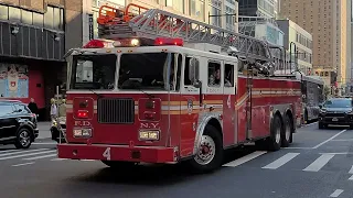 FDNY 4 Truck Responding (Spare, Classic PA-300)
