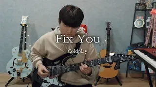 Coldplay(콜드플레이) - Fix You | 일렉기타 커버 / Guitar cover