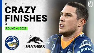 Crazy NRL Finishes | Parramatta Eels v Penrith Panthers | Round 4, 2023