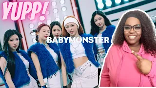 FIRST TIME REACTING TO BABYMONSTER - 'BATTER UP' M/V