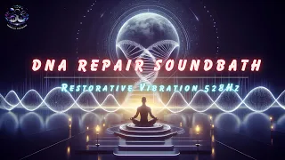 DNA Repair Soundbath | 528Hz Healing Frequency | Restorative Vibrations