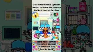 Grand Mother Mermaid Experiment Scientist Evil Doctor Sad Story Toca Life World Free Code Toca Boca
