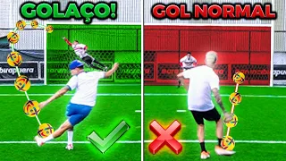 FEZ UM GOLAÇO?? PASSA DE NÍVEL!! (SÓ VALE GOLAÇO) 😱 *CAPITA ROUBOU o CAIO LO?