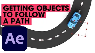 Animate Any Object Along a Custom Path - After Effects CC 2020 Tutorial