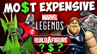 Incredibly Expensive Marvel Legends Build-a-Figures You May Have [2021 Update]