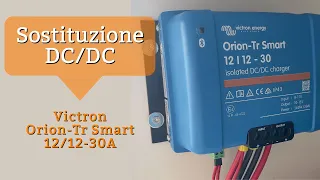 Montiamo Victron, Orion-Tr Smart, caricabatterie, 12/12-30A