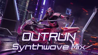 'OUTRUN' | Fast Synthwave and Retro Electro Music Mix 2021 (NO VOCALS)