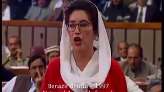 Benazir Bhutto speech in national Assembly in 1997