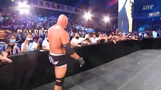 Bobby Lashley Vs Goldberg (Falls Count Anywhere Match) Crown Jewel 2021 Highlight