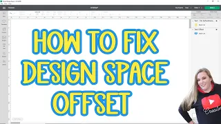 How to get offset working in Cricut Design Space - Offset does not work  Javascript error and update