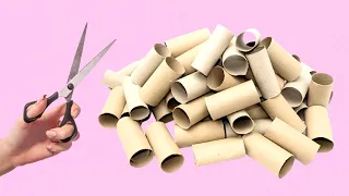 20 BIDOUILLAGES ET BRICOLAGES ÉTONNANTS DE ROULEAUX DE PAPIER TOILETTE