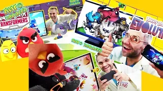 ДОКТОР ЗЛЮ и ANGRY BIRDS: весёлые приложения! Сборник. 13+