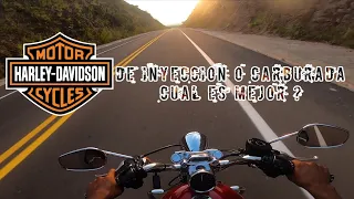 Harley Davidson carburador o inyeccion, cual es mejor ? | MOTOVLOG