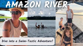 The Amazon Swim Adventure #22 - Leticia to Peurto Nariño, Playa Amazonica - 101 days in Colombia