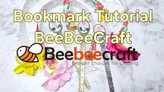 Ribbon & Metal Bookmarks | BeeBeeCraft Coupon Code: Nicole10