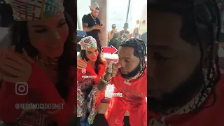 CHIMBALA & NATTI NATASHA CARA A CARA EN VIVO🔴 GRABANDO DEMBOW URBANO JUNTO A JEY ONE - DELINCUENTE