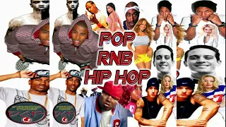 DJ WAVEY THROWBACK R&B & HIP HOP MIX 2000'S JA RULE ASHANTI NEXT TUPAC BIGGIE SMALL 50 CENT & MORE