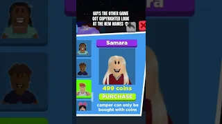 There new names are embarrassing like MONTGOMERY? Game Name: Total Drama Roblox #youtubeshorts