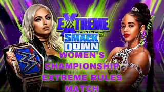 WWE 2k20 - Extreme Rules- Bianca Belair vs Liv Morgan-For the Smackdown women’s championship