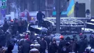 Евромайдан 2014 Временное перемирие на Грушевского!