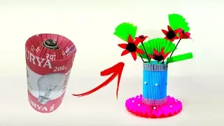 DIY Paper Vase | How to Make Make Paper Vase | Crafts Junction