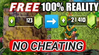 12 ways how to get FREE GEMS in CLASH OF CLANS! NO CASH/HACK/CHEAT - Get 1000s of GEMS in 1 DAY