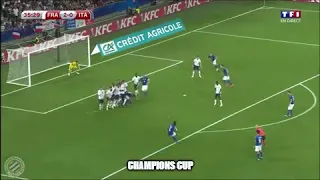 Франция 2-1 Италия. Гол Лео Бонуччи 36'
