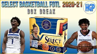 2020-21 Select Basketball Hobby First Off The Line FOTL | Box Break Reveal #10