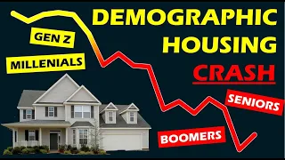 Demographic Housing Crash:  Baby Boomers & Millennials hurting US Real Estate