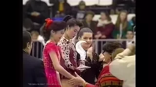 Ladies Medal Ceremony 1991 Lalique Trophy