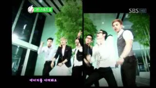 2PM - Green sports song (2PM - 그린 스포츠 송) @ SBS Inkigayo 인기가요 100704
