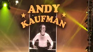 3/31/2023 WWE Hall of Fame Class of 2023 (Los Angeles, CA) - Family of Andy Kaufman Entrance