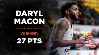 Daryl Macon Drops Season-High 27 PTS vs Enisey | December 7, 2022